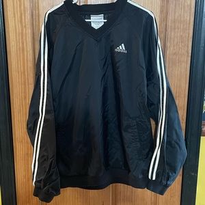 Vintage adidas black windbreaker